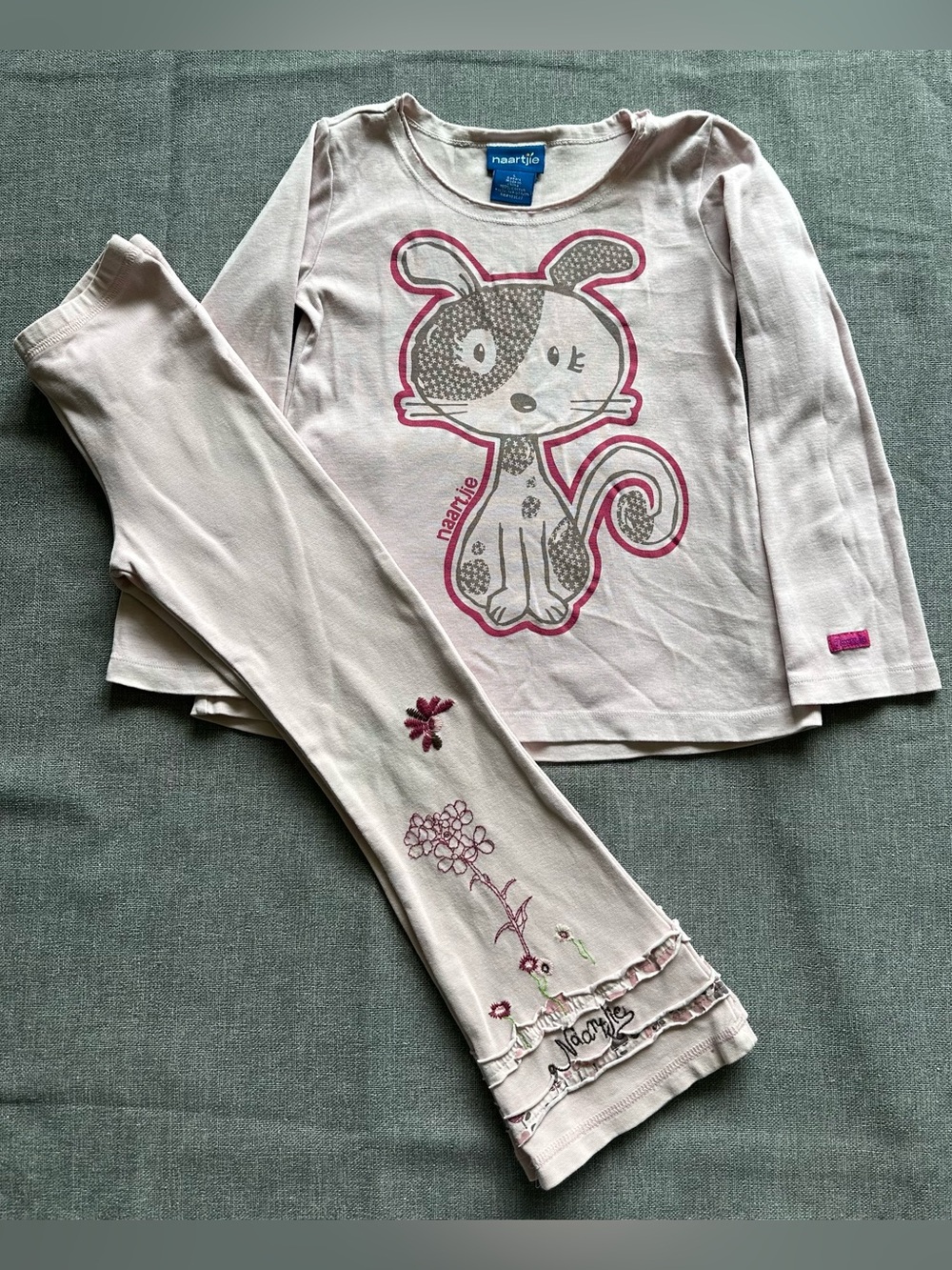 Naartjie Kids Girl’s 2pc Cotton Outfit